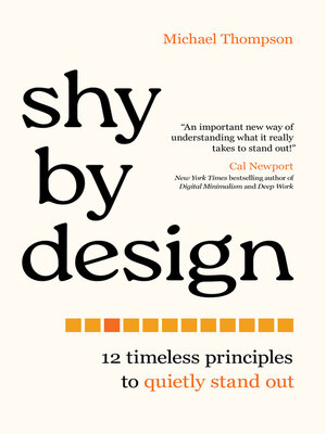 cover image of Shy by Design